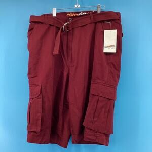 Akademiks mens maroon shorts vintage
